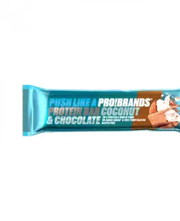 Proteínové tyčinky PRO!BRANDS Protein Bar 24 x 45 g kokos