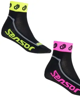 Pánske ponožky Ponožky SENSOR Race Lite Ručičky reflex