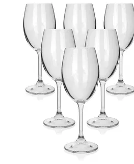 Poháre Banquet 6-dielna sada pohárov na biele víno LEONA, 340 ml