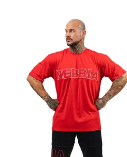 Pánske tričká Tričko s krátkym rukávom Nebbia Legacy 711 White - L
