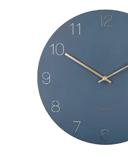 Hodiny Nástenné hodiny Karlsson KA5762BL, 40 cm