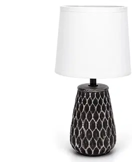 Lampy  B.V.  - Stolná lampa 1xE14/40W/230V čierna 
