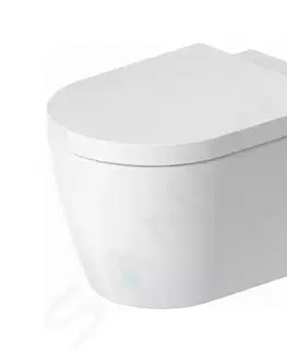 Záchody DURAVIT - ME by Starck Závesné WC s HygieneFlush, Rimless, HygieneGlaze, biela 2579092000