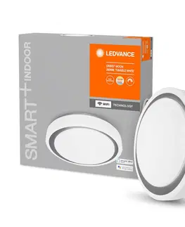 SmartHome stropné svietidlá LEDVANCE SMART+ LEDVANCE SMART+ WiFi Orbis Moon CCT 38 cm sivá