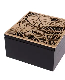 Úložné boxy Drevená krabička, 15 x 8 cm