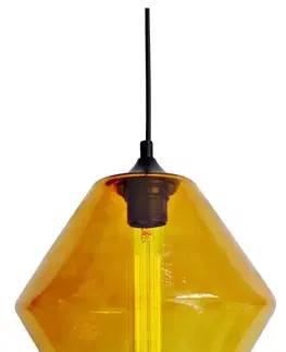LED osvetlenie Závesná lampa BREMEN vrátane žiarovky Candellux Oranžová
