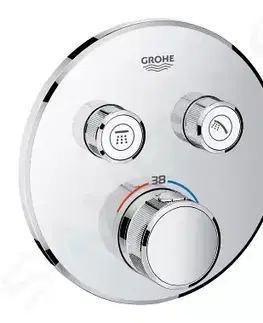 Kúpeľňové batérie GROHE - Grohtherm SmartControl Termostatická sprchová batéria pod omietku, 2 ventily, chróm 29119000