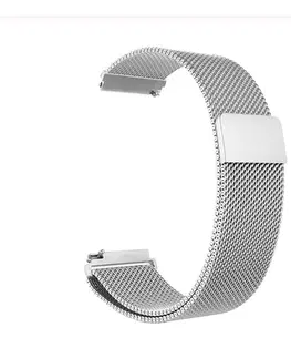 Príslušenstvo k wearables Strieborný kovový náramok pre Samsung Galaxy Watch - SM-R810, 42mm