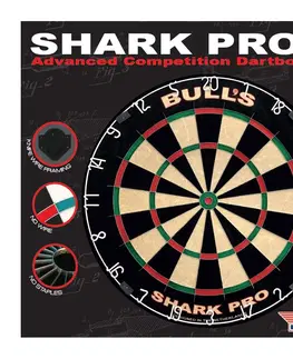 Terče Sisalový terč Bull's Shark Pro