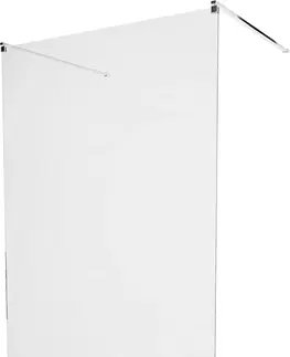 Sprchové dvere MEXEN/S - KIOTO samostatne stojaca sprchová zástena 110 x 200, transparent 8 mm, chróm 800-110-002-01-00