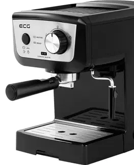 Automatické kávovary ECG ESP 20101 pákový espresso kávovar Black