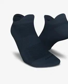 ponožky Bežecké ponožky RUN500 neviditeľné 2 páry modré