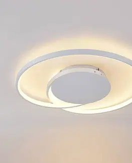 Stropné svietidlá Lucande Lucande Enesa stropné LED, okrúhle, CCT