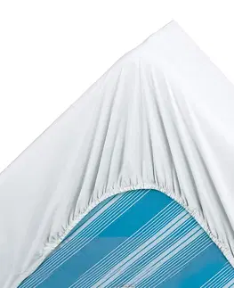 Jersey plachty Jednofarebná napínacia plachta s hĺbkou rohov 32 cm, z polycotonu