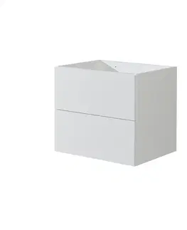 Kúpeľňový nábytok MEREO - Aira, kúpeľňová skrinka 61 cm, biela CN710S