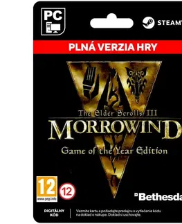 Hry na PC The Elder Scrolls 3: Morrowind (Game of the Year Edition) [Steam]