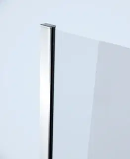 Sprchovacie kúty CERSANIT - Sprchová pevná bočná stena MODUO 80x195, číre sklo S162-007