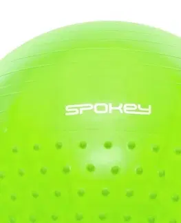 Gymnastické lopty Gymnastický lopta Spokey HALF FIT 2v1 65 cm vrátane pumpičky zelený