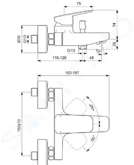 Kúpeľňa CeraPlan Ideal Standard BD256XG