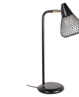 Lampy Rabalux Rabalux 3181 - Stolná lampa FANNY 1xE14/25W/230V čierna 