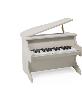 Hudobné hračky LABEL-LABEL - Drevený klavír - Nougat