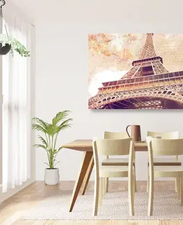 Obrazy mestá Obraz Eiffelova veža v Paríži