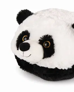 Plyšové hračky COZY NOXXIEZ - CS923 Panda - hrejivý plyšový pantofel