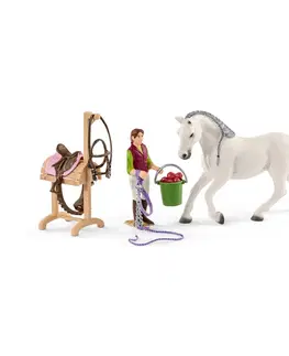 Hračky - figprky zvierat SCHLEICH - Jazdecká škola s jazdcami a koňmi