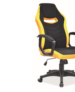 Kancelárske stoličky a kreslá Signal Kancelárske kreslo Camaro Farba: Žltá