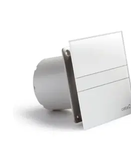 Domáce ventilátory HOPA - Axiálne ventilátory na stenu či do stropu E100 GT, s časovačom, sklo biele CATA00900100