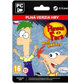 Hry na PC Phineas a Ferb: Nové vynálezy CZ [Steam]