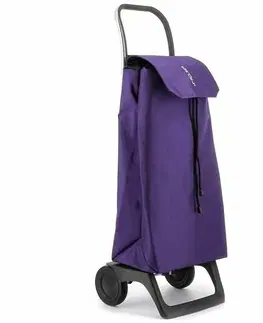 Nákupné tašky a košíky Rolser Nákupná taška na kolieskach Jet MF Joy, fialová
