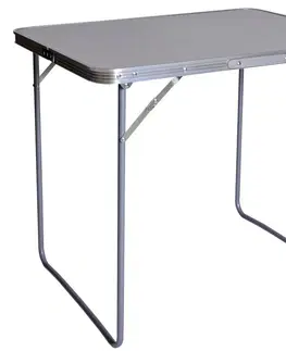 Záhradné stoly ArtRoja Campingový stôl | sivá 80 x 60 cm