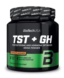 Stimulant rast. hormónu TST + GH - Biotech USA 300 g Orange