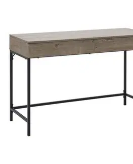 Písacie stoly Písací Stôl Cara 120x50 Cm Orech Dekor