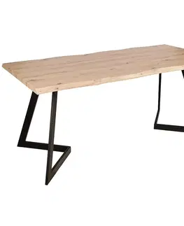 Jedálenské stoly Stôl St-31 180x88 cm mdf oflis artisan nohy kov