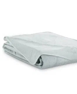 Prikrývky na spanie AmeliaHome Obojstranný prehoz na posteľ Palsha silver, 220 x 240 cm