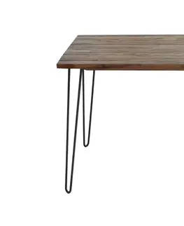 Jedálenské stoly Jedálenský stôl FILEMON Dekorhome 160x90x75 cm