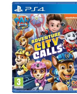 Hry na Playstation 4 Paw Patrol The Movie: Adventure City Calls PS4
