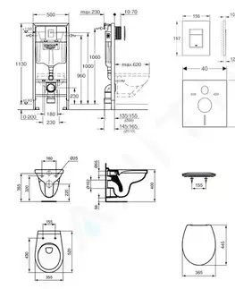 Kúpeľňa GROHE - Rapid SL Set predstenovej inštalácie, klozet Alpha s doskou, tlačidlo Skate Cosmopolitan, chróm 38528SET-KD