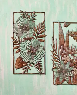 Drobné dekorácie a doplnky Samolepka na stenu "Kvetinový aranžmán"