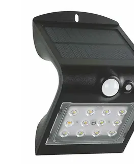Svietidlá Greenlux LED Solárne nástenné svietidlo so senzorom LED/1,5W IP65 