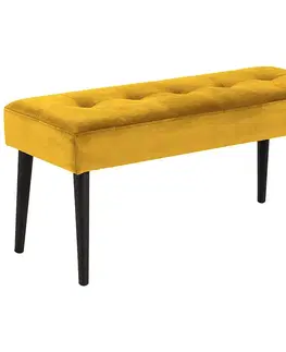 Plastové stoličky Lavica yellow