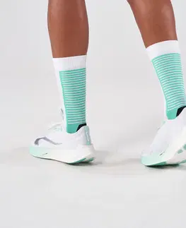 ponožky Hrubé bežecké ponožky Run900 do polovice lýtok