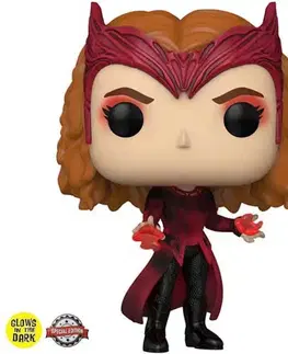 Zberateľské figúrky POP! Dr. Strange in the Multiverse of Madness: Scarlet Witch (Marvel) Glows in The Dark (Special Edition) POP-1007