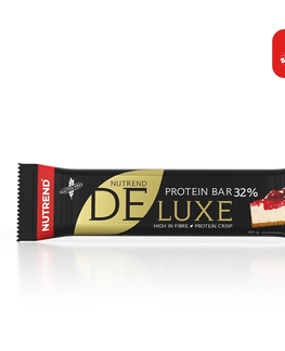 Proteíny Tyčinka Nutrend Deluxe 60 g jahodový cheesecake