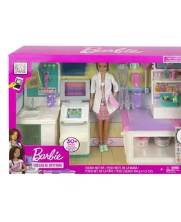 Hračky bábiky MATTEL - Barbie Klinika 1. Pomoci S Doktorkou Herný Set