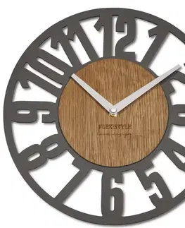 Hodiny Nástenné ekologické hodiny Loft Arabico Flex z220-1ad-2-x, 30 cm
