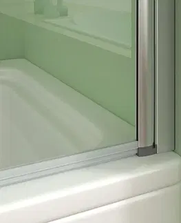 Sprchové dvere H K - Vaňová zástena S22 90x140cm - dvojdielna sklopná, číre sklo SE-S22-90