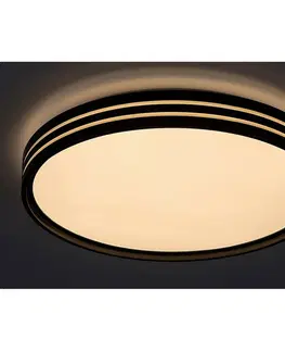 Svietidlá Rabalux 71118 stropné LED svietidlo Epora, 25 W, čierna